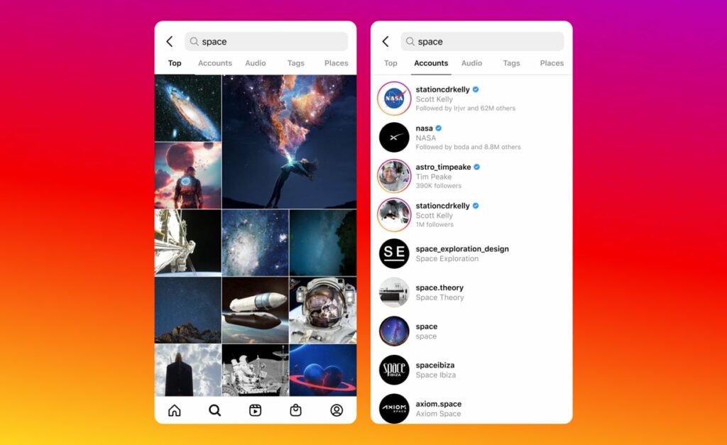 Instagram海外营销推广、Ins加粉点赞like刷浏览量评论，Instagram如何对搜索结果进行排名